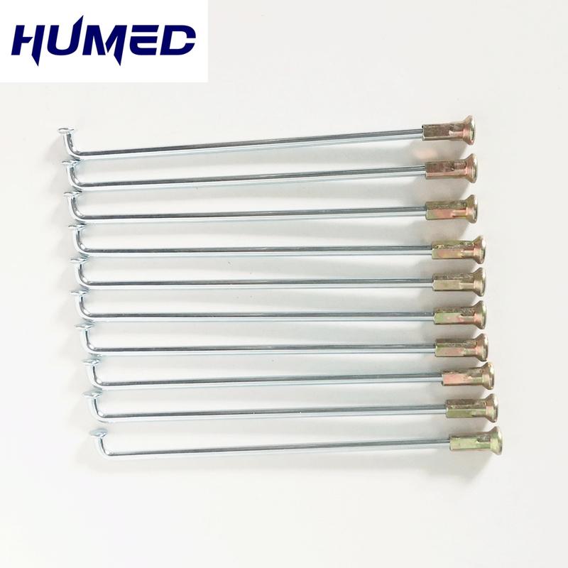 36pcs/lot Off-road Diameter 3.5mm 4.0mm Motorcycle 45#Steel Wire Spokes Length 60-235mm Electric bicycle spokes and nipples 4.0X60mm
