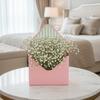 Leere Blumenpapierbox Einfach zu verwenden Handgefaltete Blumenstrauß-Verpackungsbox für Muttertag Hochzeit Geburtstagsparty Arrangements