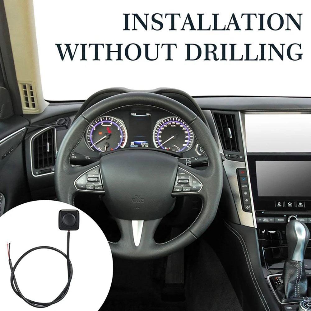 Klebender Momenttaster Mini-Auto-Druckknöpfe Autozubehör Ein/Aus-Taste