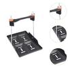 Car Battery Tray Bracket Storage Battery Holder Recessed Slots Design Stable Battery Tray Holder for Rvs Cars