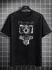 Vintage Kamera Bauplan Grafik T-Shirt Fotograf Retro Film Tee Größe S3XL