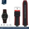 For Casio Series GBD-200 GBD-200-1 GBD-200UU/SM Black Warrior Waterproof Silicone Rubber Watch Strap Sports Watchband Bracelet