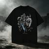 New Unisexs Summer Comfortable Breathable  Cotton Casual Fashionable Casual Round Neck Short Sleeved Creative Printing Funny Print