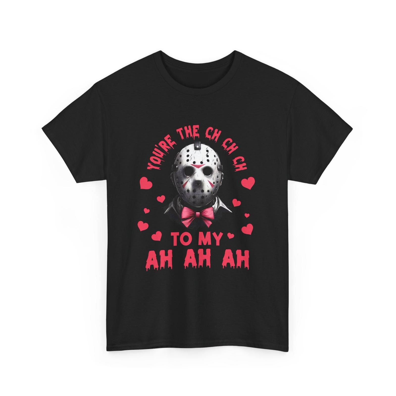 Horror Valentine T-shirt Jason Friday the 13th Tee S