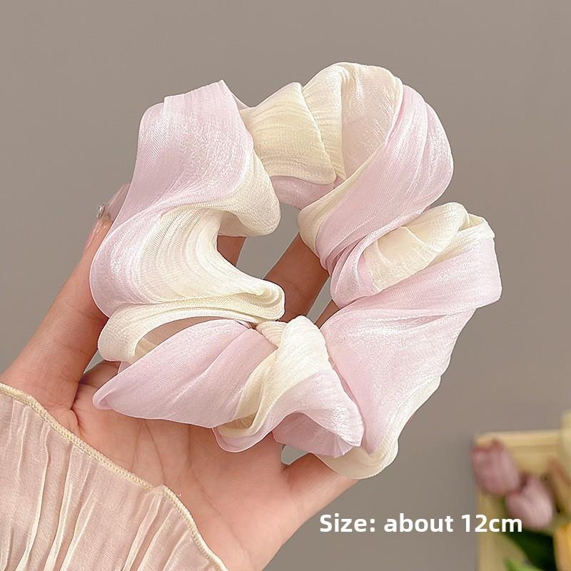 Переливающаяся световая градиентная сетка Повязка на голову для женщин Нежный и стильный аксессуар для волос