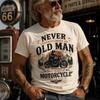 Nunca Subestimes a un Viejo que Monta una Motocicleta Camiseta | Camiseta de Biker Vintage