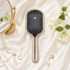 Electric Spray Air Cushion Brush, Cordless Vibration Head Massager Brush, Anti-Static Frizz Control Hair Oil Misting Detangler Brush for Dry Damaged