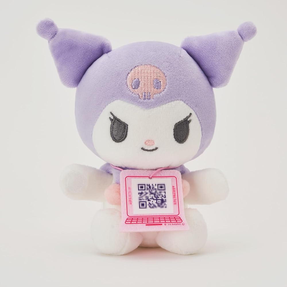 SEGA FAVE Sanrio Characters Computer Plush Toy Guttari Friends Kuromi