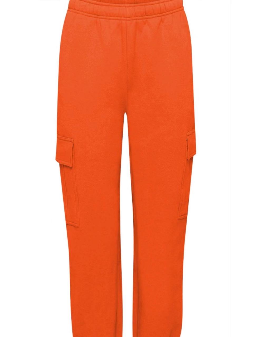 

Эластичные широкие женские брюки с высокой талией — европейский и американский стиль, осень/зима, свободный крой, большие размеры, повседневные. S красный/оранжевый