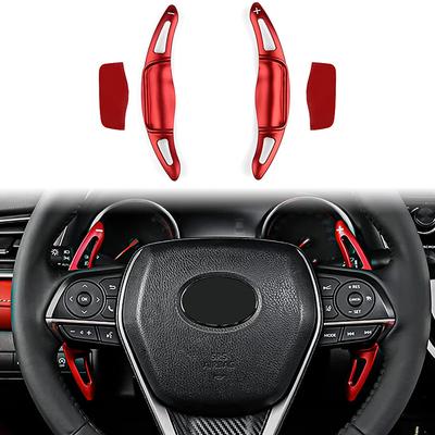 Car Steering Wheel Paddle Shifter Extension Cover Shift Trims for Toyota Corolla Camry RAV4 Avalon