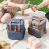 Portable Oxford Fabric Cooler Bag With Insulation And Water Injection For Outdoor Use