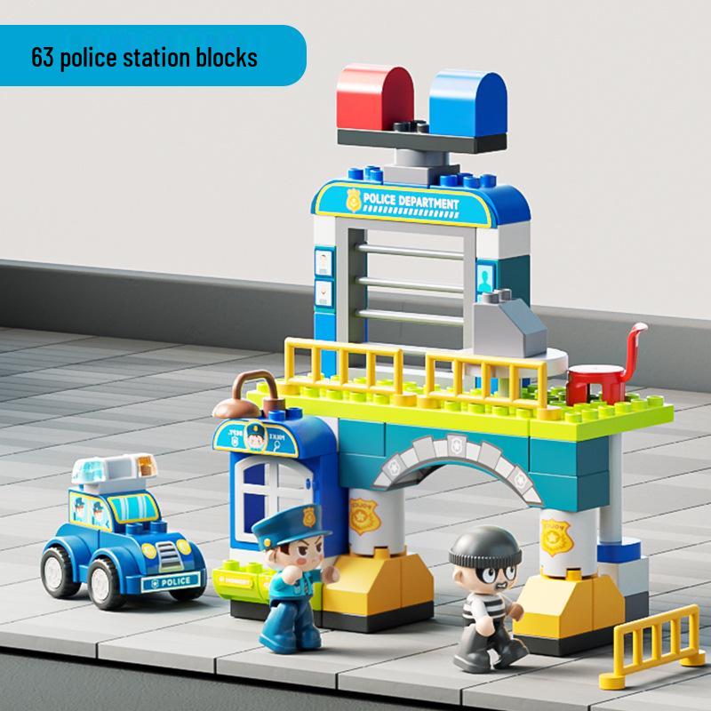 

Конструктор полицейского участка Фейле: Обучающие игрушки серии «Огонь» для детей 3-6 лет