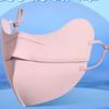 Breathable Sunscreen Mask Anti-UV Anti-sun Mask Fashion Face Veil  Unisex