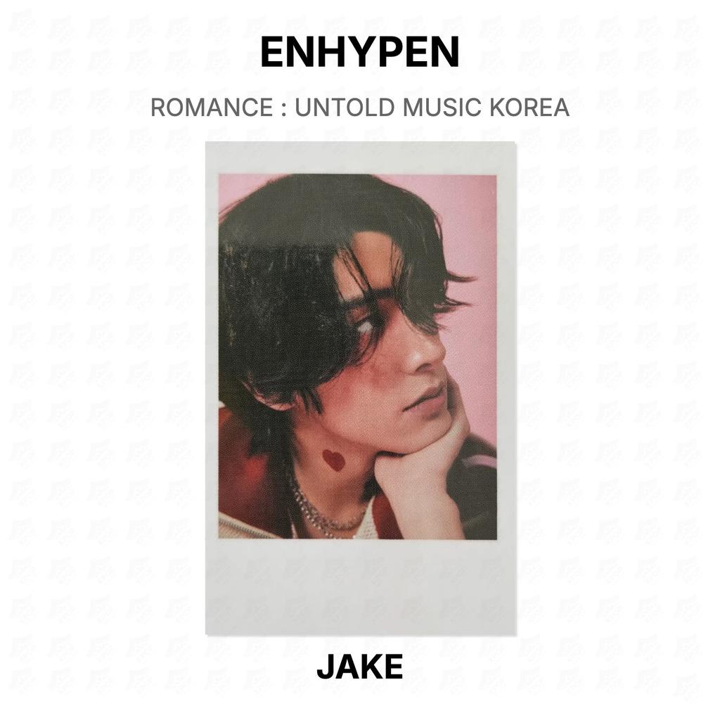 ENHYPEN ROMANCE : UNTOLD MUSIC KOREA Official Photocard