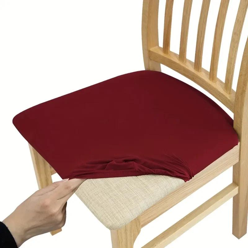 High Quality Elastic Spandex Chair Slipcovers Flexible Stretch for Dining Office Weddings Banquets Hotels for Restaurants