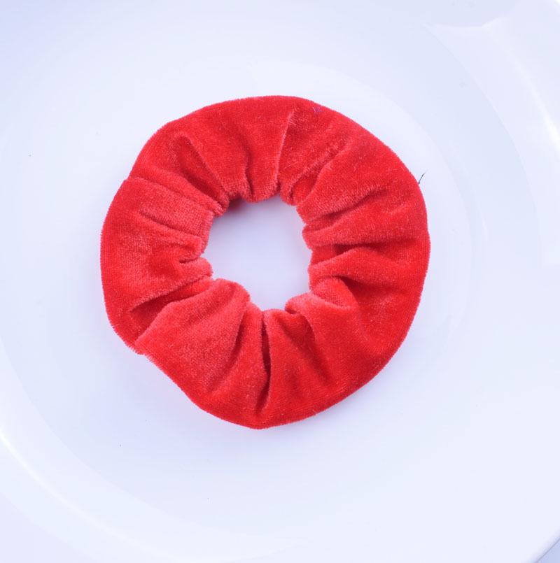 Women Solid Color Elastic Hair Bands Tie Rope for Hairdressing
