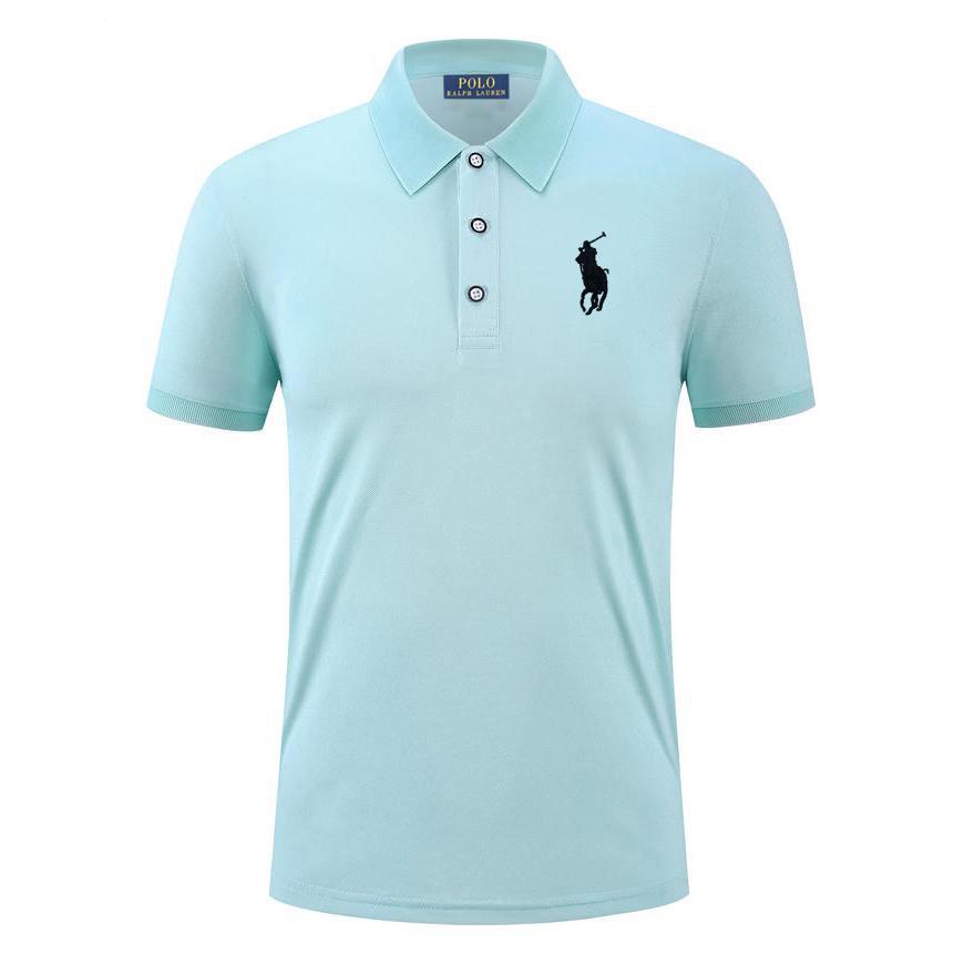 Polo Ralph Lauren Letní nové Pony Vyšívané Neformální Sportovní Polo Tričko, Odvádějící Pot a Absorpční Vlhkost Čisté