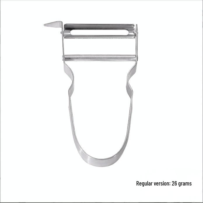 Stainless Steel U-Shaped Multi-functional Fruit & Melon Peeler Grater Tool