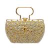 Handtasche mit großem Fassungsvermögen, mit Diamanten besetzt, modische und leicht luxuriöse Kleider-Tasche, Party-Umhängetasche für Bankette