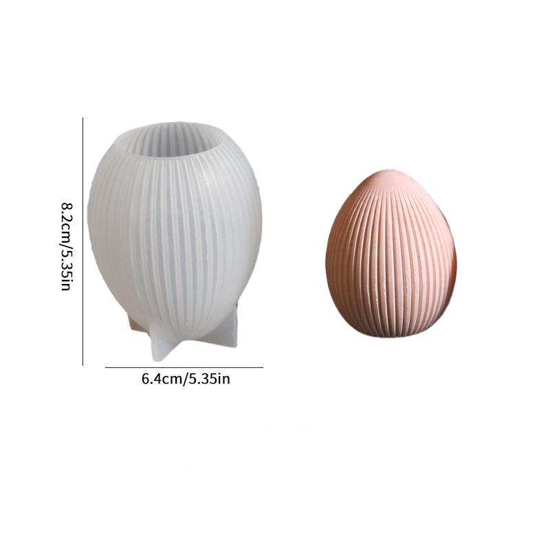 

Easter Egg Bunny Silicone Mold DIY Handmade Candle Aromath Soap Plaster Ornaments Tool Resin Craft Casting Molds Home Decor Art