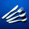 Liang Sheng 304 Stainless Steel Cutlery Set - Knife, Fork, Spoon, 4-Piece Set for Household and Baby Use