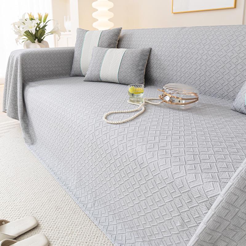 Cool ice Doudou sofa cover towel summer new full cover sofa seat cushion non-slip breathable sofa towel
