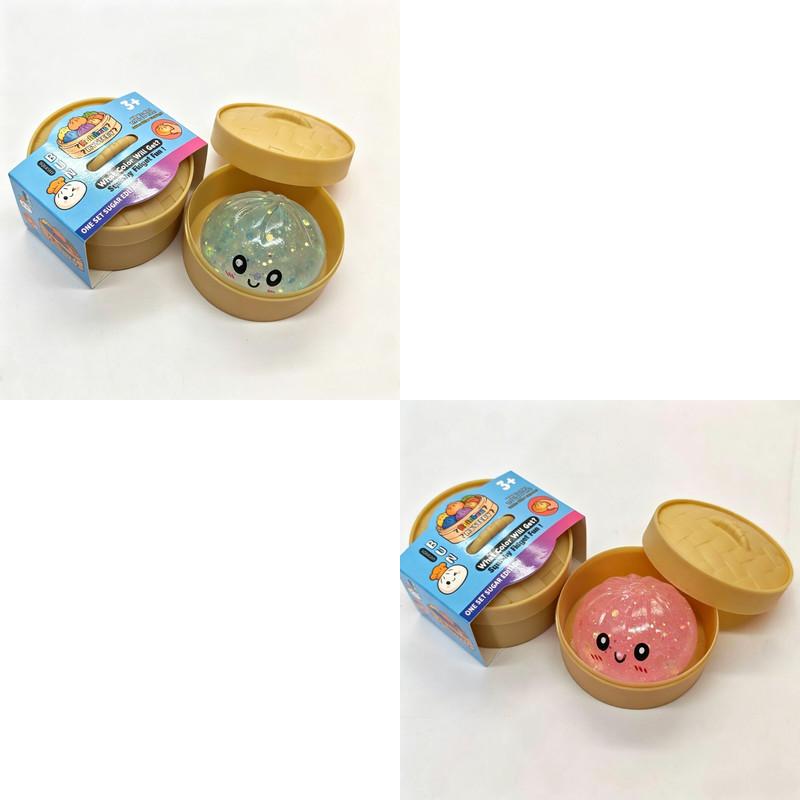 Heißer Glitzer Knödel Quetschspielzeug Squishy Malzose Serie mit Box Fidget Spielzeug Knödel Sensorisch zur Stressbewältigung Langsamer Rückprall Kreatives Geschenk