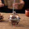 Retro Brass Material Incense Burner Metal Construction New Chinese Style Aromatherapy Holder Xiangyun Incense Holder Gift