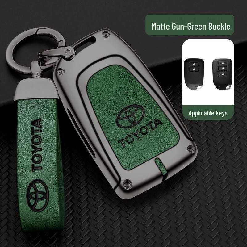 Toyota Yaris L Key Cover for Sedan Vios FS & Yaris L X: Protective Car Key Shell Keychain Bag