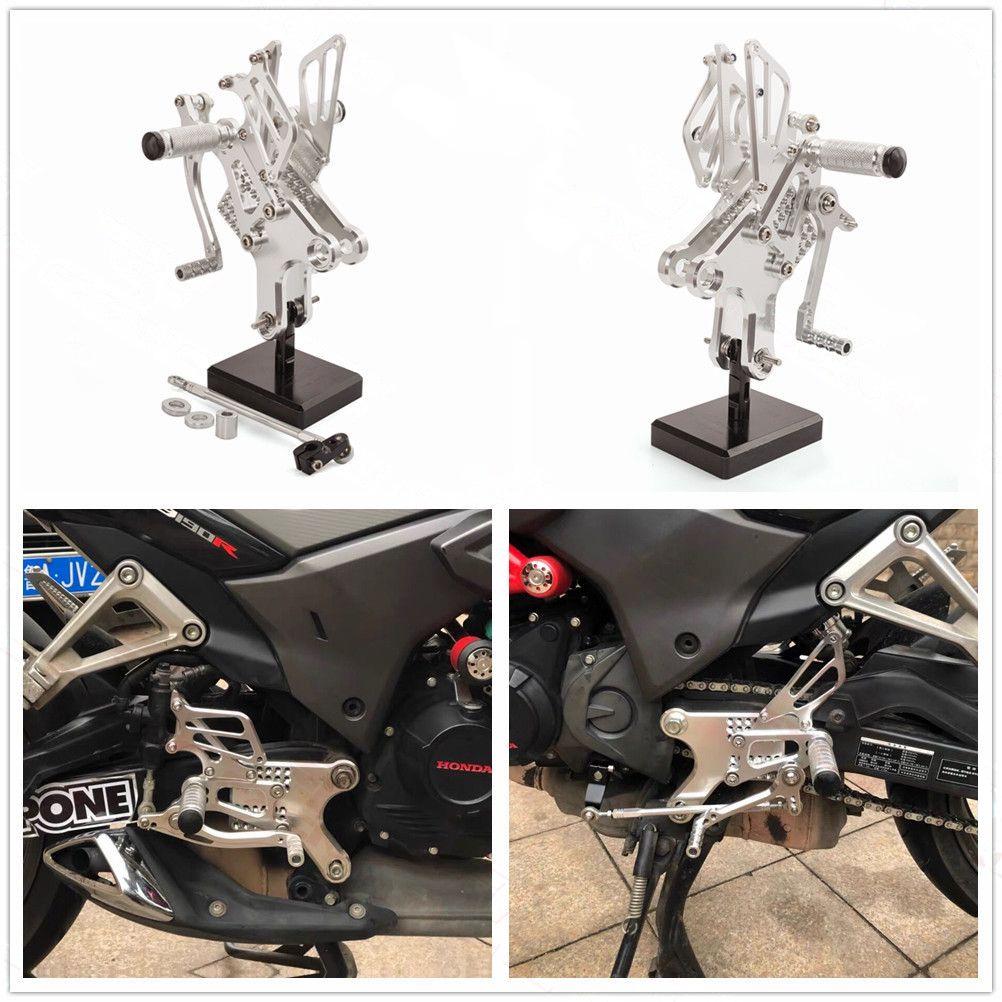 Honda CBR190R Raised Foot Peg Assembly for Storm Eye CB190 - Aluminum Alloy Bracket