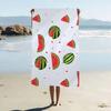 Fruit Watermelon Pattern Print Beach Towel Colorful Bath Towels Microfiber Quick Dry Sand Free Beach Yoga Spa Gym Pool