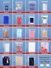 ZISIZ Thickened Transparent Self-Sealing Bags