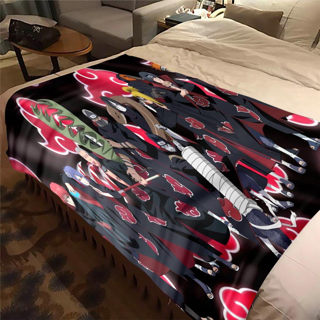 Japanese anime cartoon NARUTO famous Uzumaki Naruto blanket soft home furnishing nap decoration four seasons warm Sherpa blanket B8