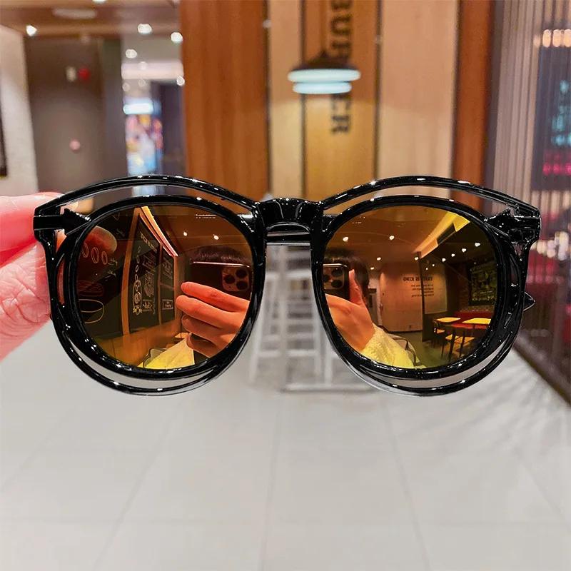 Kids Sunglasses Cute Sunglasses Sun Protection Polarized Glasses Fashion Boys Girls Trendy Cartoon Sunshades Lentes