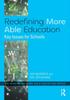 The Redefining More Able Education : Key Issues for Schools Book