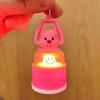 Cartoon Little Bear Night Light Keychain: Cute Gift & Backpack Pendant