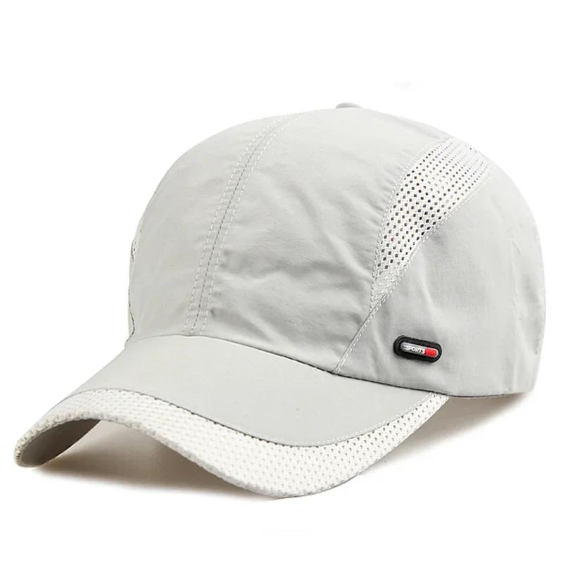 Summer Brand For Men Sports Running Sweat Baseball Cap Male Canada Golf Quick Dry Women Kpop Solid Snapback Be Mesh Hat