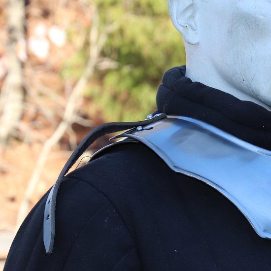 Avenger Medieval Renaissance Steel Gorget Armor Neck Plate