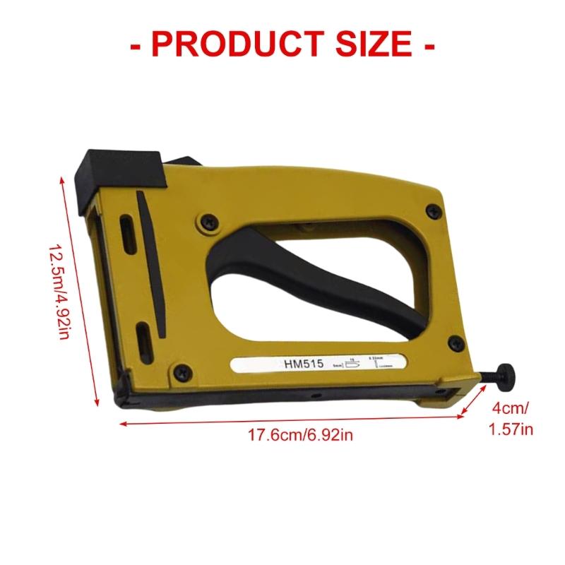 Back Plate Mounting Fixed Nailer Industrial Art Photo Frame Stapler Manual Picture Frame Joiner Trackers Easy to Use