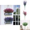 Lifelike Artificial Flowers Plastic Fake Outdoor Garden Plant Uv Resistant Home Decor For Year-round Charm