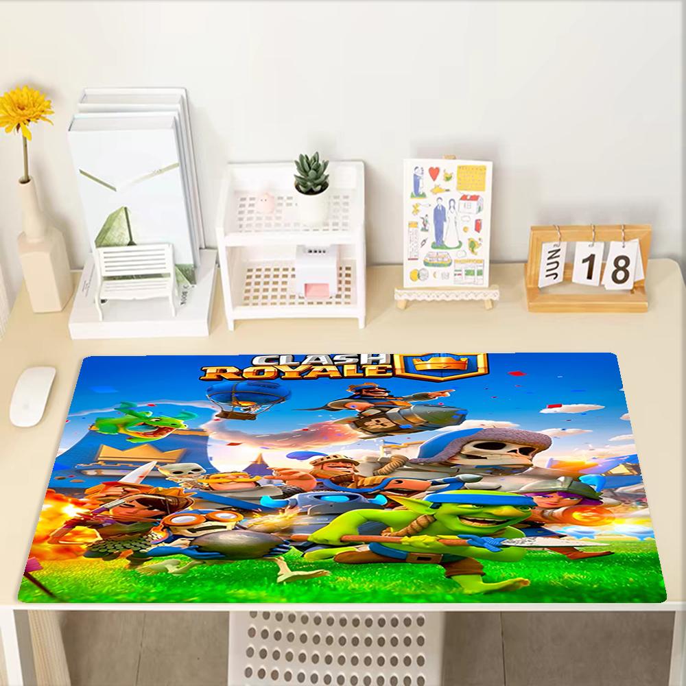 Clash Royale Theme Mouse Pad, Non Slip Rubber Base, Multifunctional Office & Home Decor, Perfect for Workspace Personalization.
