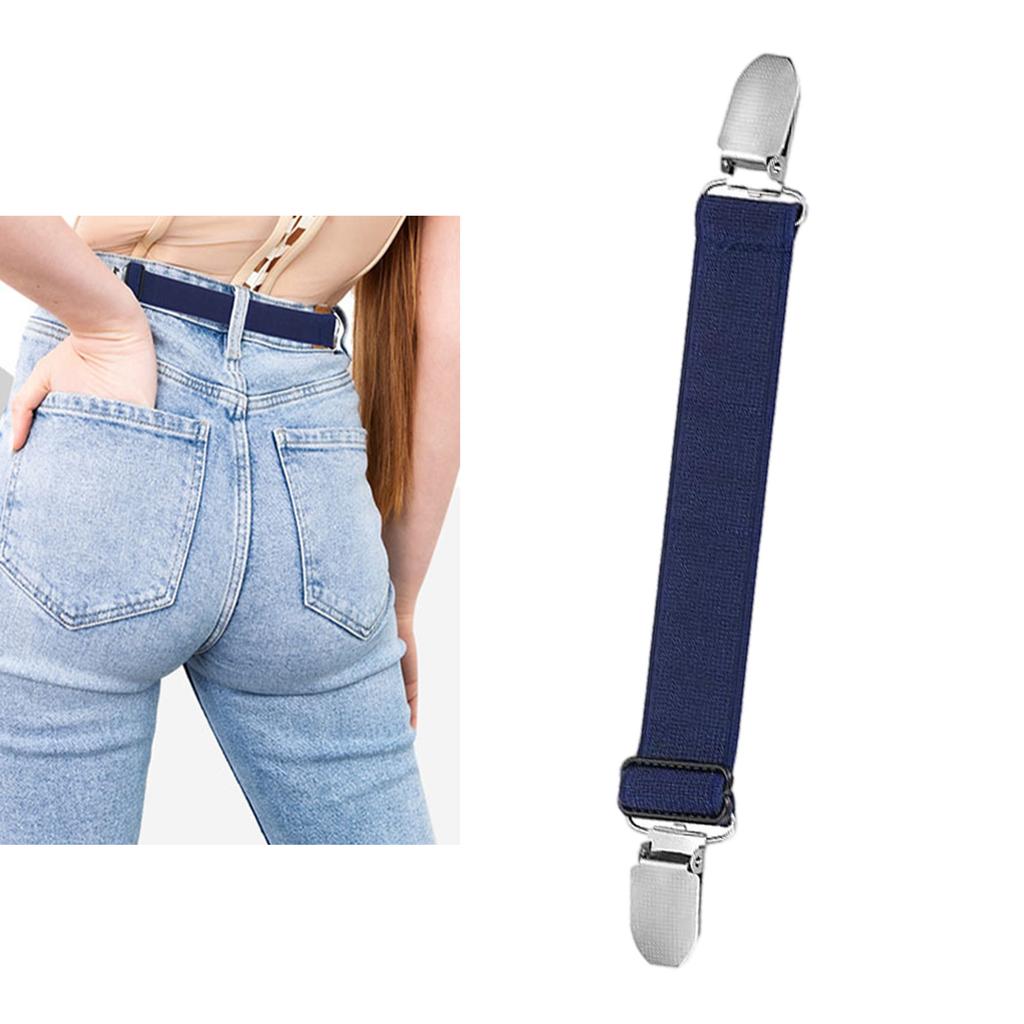 Clip de Robe Élastique Clip de Cintrage Arrière Bande de Fixation Pour Pulls Châles Robes et Cardigans Clip de Ceinture Ajustable