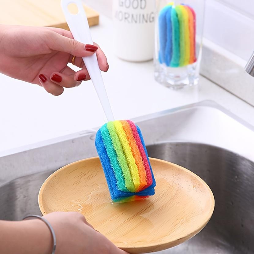 1 szt./2 szt., Szczotka do butelek, Szczotki do czyszczenia kubków z uchwytem Do butelki Shaker Kubki do kawy Butelki Kieliszki do wina Kubki, narzędzia do czyszczenia