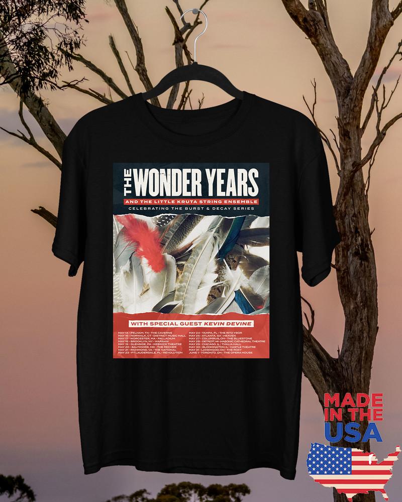 The Wonder Years CELEBRATING THE BURST AND DECAY SERIES T SHIRT FULL SIZE S-5XL Unisex T-Shirt S