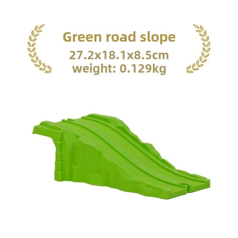 Wooden Train Tracks Beech Wood Road Bridge Railway Accessories Fit for Brand Wooden Tracks Toys for Children Birthday Gifts