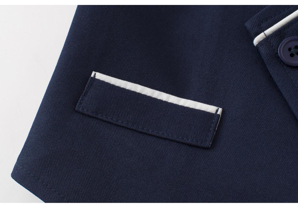 Dreiteiliges formelles Anzugset für Jungen - Hemd, Weste & Fliege für Geburtstage & Auftritte im Frühling/Herbst