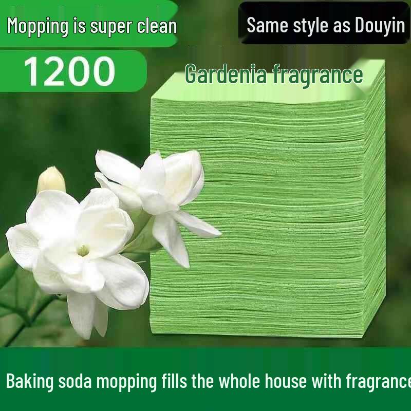 Fresh Scent Tile Cleaner Mop Sheets: Strong Stain Removal & Descaling