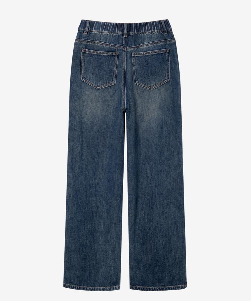 MIND BRIDGE WOMEN [W] Wide Washed Denim Pants