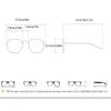 Rimless Butterfly Sunglasses Cat Eye Popular Women Men Shades Small Ellipse Sun Glasses for Female Male Party Traveling Oculos