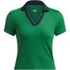FW24 Premier Series Color Block Soft Comfortable Quick Dry Breathable Short Sleeve Polo Shirt Women Tops Forest-Green 1388706-300